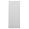 vidaXL Filing Cabinet Storage Metal Cabinet with Shelves for Home Office Steel - Light Gray Without Planter Box - 3 of 4