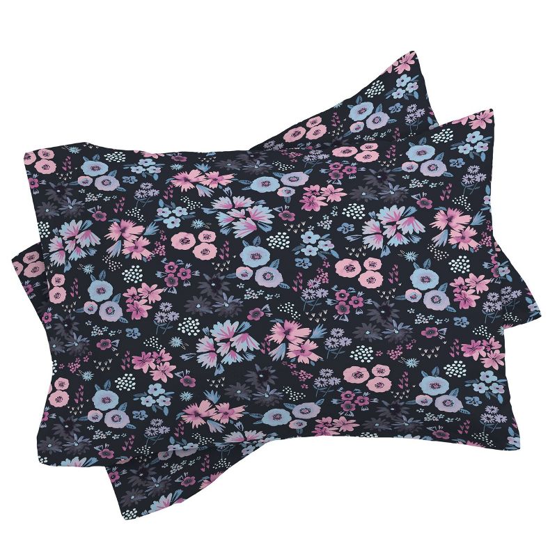Ninola Design Artful Little Flowers Comforter Set - Deny Designs, 4 of 5