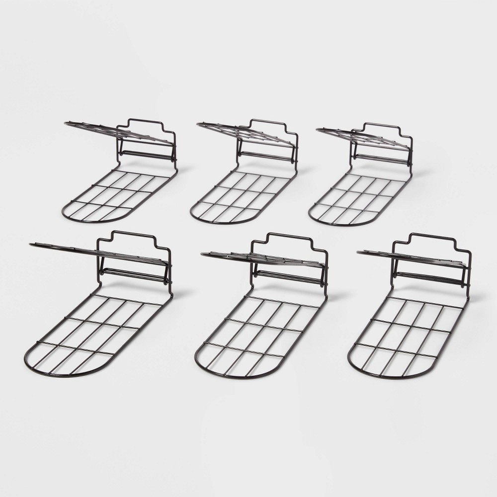 Wire Shoe Space-Saving Slot Organizers 6pk - Brightroom™