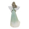 Figurine Irish Angel With Heart  -  One Figurine 8.25 Inches -  Bereavement Clovers  -  16128  -  Polyresin  -  Green - 2 of 3