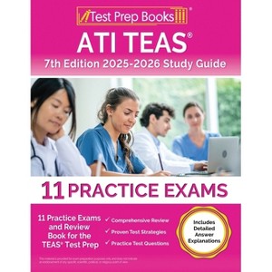 ATI TEAS 7th Edition 2025-2026 Study Guide - by  Lydia Morrison (Paperback) - 1 of 1