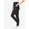 Woman Within Plus Size Tall Printed Pocket Legging - 4 of 4