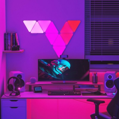 Nanoleaf 7-Pack Smart RGBW Triangle LED Light Panels