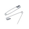 Dritz - 72 10 65 Safety Pins Sz 0 10ct Nickel - 072879101201