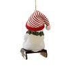 Bethany Lowe 5.0 Inch Down The Slopes Snowman Christmas Snow Tree Ornaments - 2 of 3