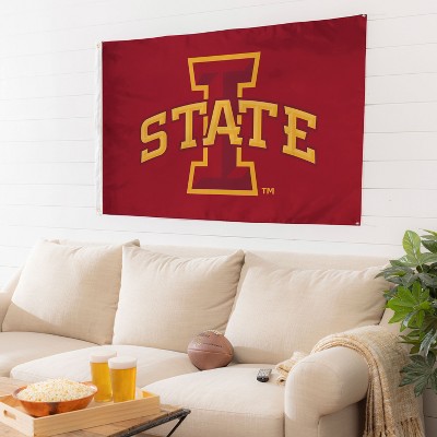 Evergreen Iowa State University 3' x 5' Indoor Outdoor Flag for Home Apartment Dorm Rooms
