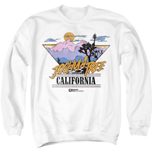 Men's Joshua Tree National Park Retro Crewneck Sweatshirt - 1 of 4