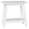 The Lakeside Collection Rectangle Style Accent Table 21.5"W x 15.7"D x 22"H - 4 of 4