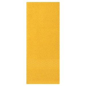 Unique Bargains Bathroom Quick Drying Cotton Hand Towel 13" x 30" 2 Pcs - 1 of 4