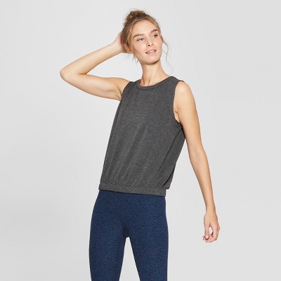banded bottom tank tops