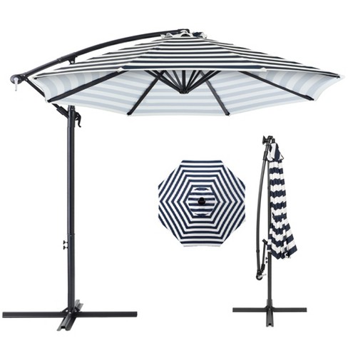 Best choice products 10ft offset hanging outdoor market patio umbrella online