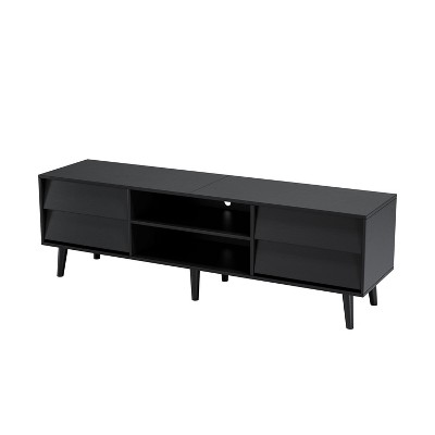 NicBex TV Stands for 60 inch TV,Entertainment Center with 4 Drawers and 2 Open Shelves,TV Console for Living Room, Bedroom, Home