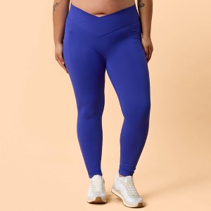 Blogilates Women's Crisscross High-Rise Leggings - 1 of 4