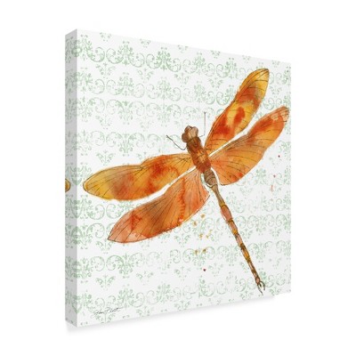 Trademark Fine Art -Jean Plout 'Dragonfly Bliss 4' Canvas Art