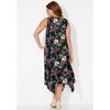 Catherines Women's Plus Size Anywear Reversible Crisscross V-Neck Maxi Dress - 3 of 4