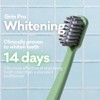 Grin Pro Ultimate Triple Action Whitening 100% Recycled Plastic Handle Toothbrushes - Soft - Green/White - 2ct - 3 of 4