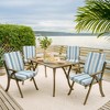 ARDEN Outdoor Dining Chair Cushion 20 x 20 - 3 of 4