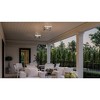 Urban Ambiance Luxury Vintage Outdoor Ceiling Light 5.5''H x 11.5''W,  Stainless Steel Finish,  Longmont Collection, UHP1331 - 2 of 4