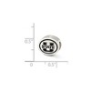 Black Bow Jewelry Sterling Silver Utah State University Collegiate Bead Charm - 3 of 4