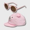 Wander & Dream Infant Bear Hat & Sunglasses Set for Boys & Girls (Infants) - 4 of 4