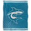 Hawaii Pacific University Logo Dots Silky Touch Blanket White 50x60 - 2 of 4