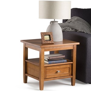 NicBex Vintage Coffee Table with Storage,2-Tier Table with Shelf and Drawer,Multi-Functional Table for Living Room and Bedroom - 1 of 4