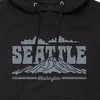 Men's - Instant Message - Seattle Graphic Fleece Pullover Hoodie - 2 of 4