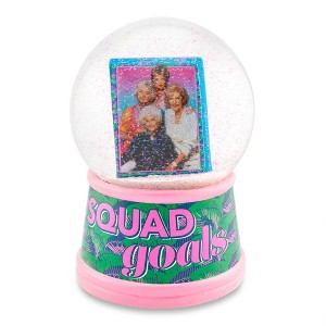 Silver Buffalo The Golden Girls "Squad Goals" Mini Snow Globe | 4 Inches Tall - 1 of 4