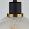 Artcraft Lighting Gem 1 - Light Pendant in  Black/Brushed Brass - 2 of 4