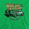 Back To The Future Time Machine Adult Pull-Over Hoodie - 2 of 4