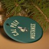 Cal Poly Mustangs Logo Porcelain Holiday Christmas Tree Ornament - 4 of 4