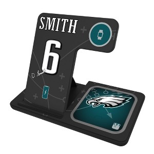 NFL Philadelphia Eagles Players Game Tactic 15-Watt 3 in 1 Charging Station - 1 of 4