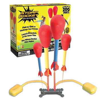 Stomp Rocket Dueling High-Flying Toy Rocket Double Launch Set