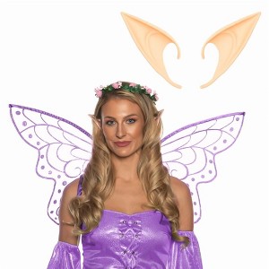 Underwraps Purple Fairy Adult Costume Accessory Kit - 1 of 4