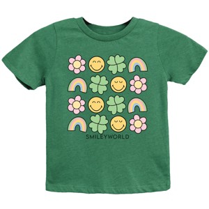 The Juniper Shop SmileyWorld Smiley Clover Daisy Youth Short Sleeve Tee - 1 of 4