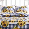 Greenland Home Fashions Sunflower GL-2011CKS Sham King, 20X36 - 2 of 3
