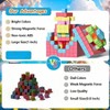 Magnetic Blocks Vibrant Colors and Rich Hues Full of Fun Magnetic Sensory Cube - 2 of 3