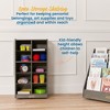ECR4Kids 10 Cubby Mobile Tray Storage Cabinet, 5x2, 1 - 3 of 4