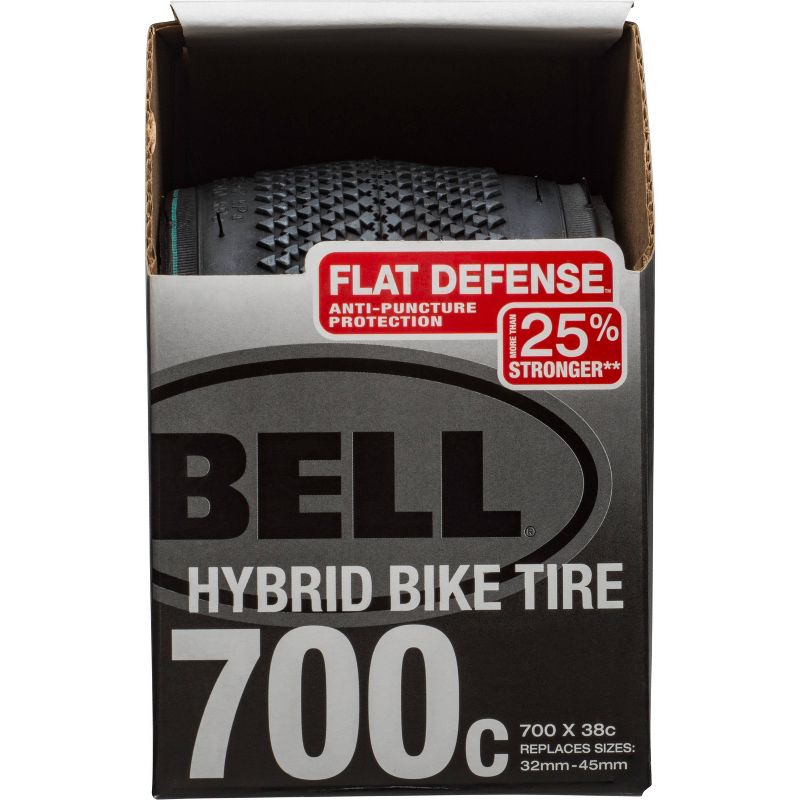 Bell Hybrid Bike Tire 700c - Black, 3 of 7