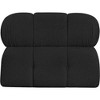 Meridian Furniture,Ames Boucle Fabric Armless - 2 of 4