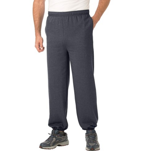 Kingsize Men's Big & Tall Fleece Elastic Cuff Sweatpants : Target