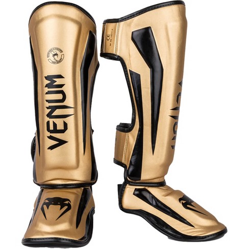 Venum Elite Leather Muay shops Thai Shinguards