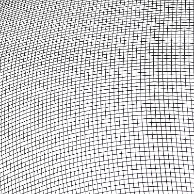 Heavy-Duty Black Steel Mesh Round Fire Pit Spark Screen