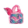 Aurora Small Dolphin Fancy Pals Fashionable Stuffed Animal Multicolor 7" - 3 of 4