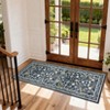 Garvee Floral Print Area Rugs for Living Room Bedroom Soft Washable Non-Slip Stain Resistant Carpet - 2 of 4