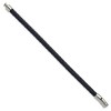 Black Bow Jewelry 7mm Stainless Steel & Two Tone Braided Leather Bracelet, 8.25 Inch - 2 of 4