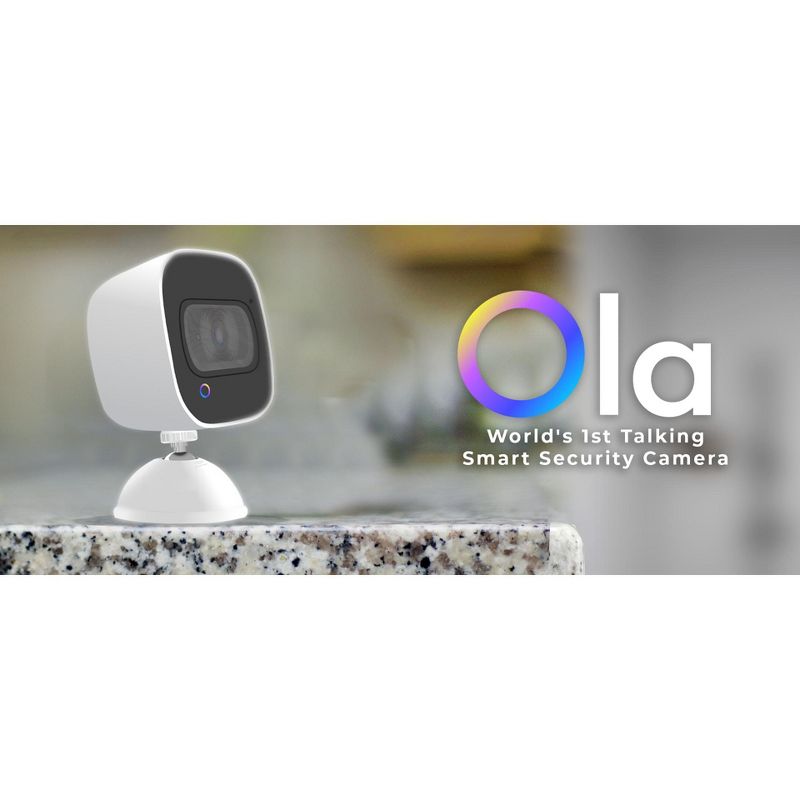 Ask OLA! 2 Way Voice Command Smart Security Camera 5 Pack, 3 of 9