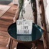 Pavilion Gift Company - Live Love Lodge - 6" Plaque - Wall Sign Panels - 2 of 4