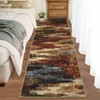 Washable Modern Abstract Living Room Rugs, Soft Non Slip Low Pile Floor Carpet for Bedroom Dining Room - 2 of 4