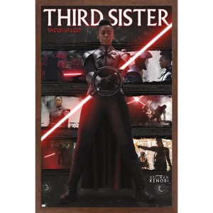 Trends International Star Wars: Obi-Wan Kenobi - Third Sister Framed Wall Poster Prints - 1 of 4